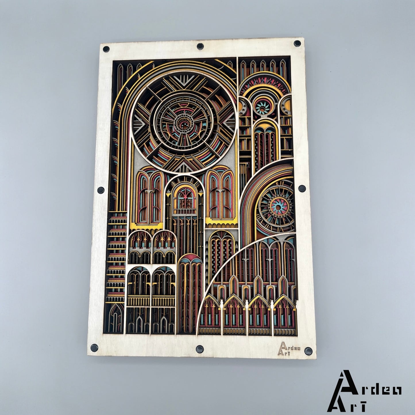 Cattedrale Di Luce (con finiture in metallo a vista)